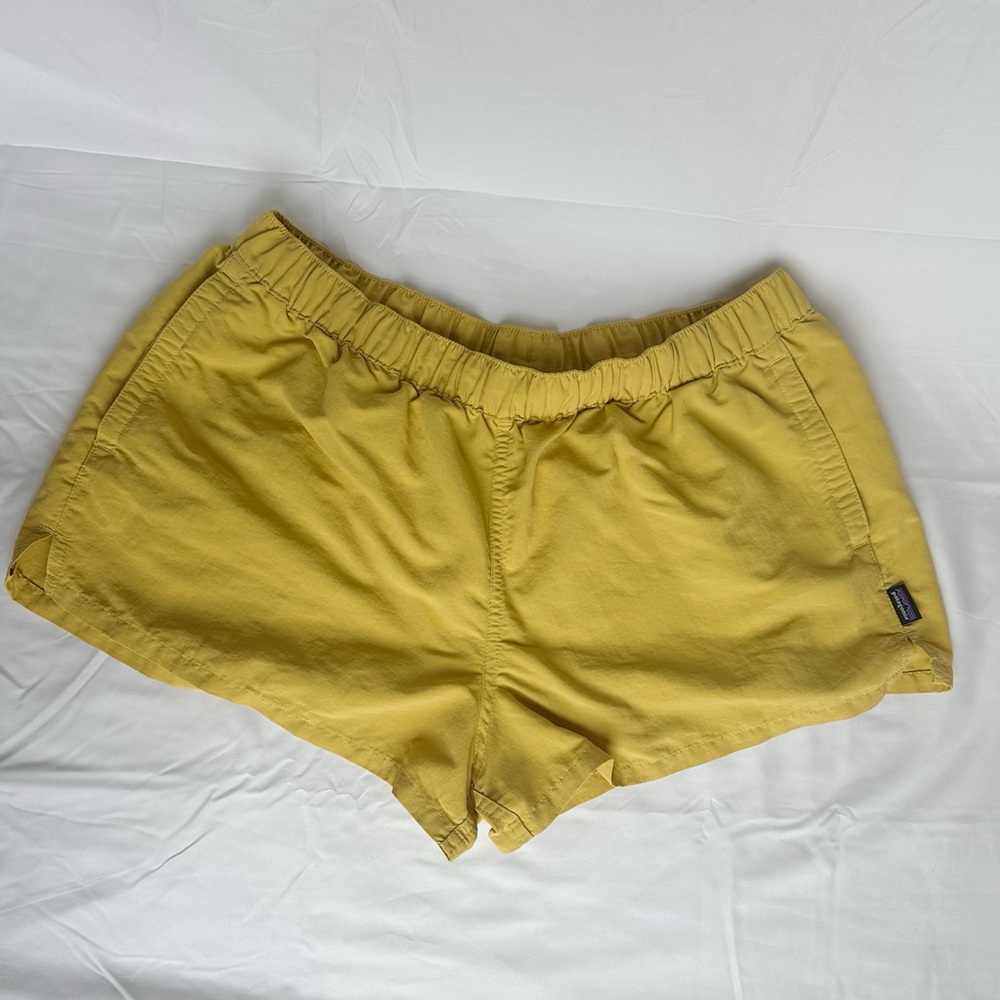 Yellow Patagonia Women's Shorts